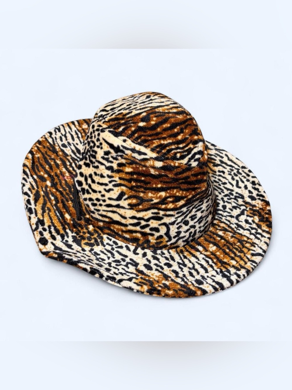 Y2K Animal Print Cowgirl Hat by J Hats!